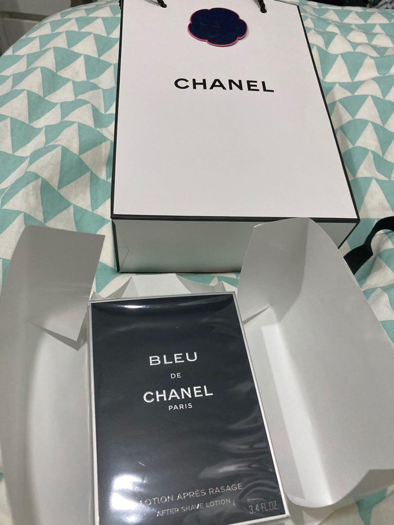 bleu de chanel after shave lotion, Beauty & Personal Care, Men's Grooming  on Carousell