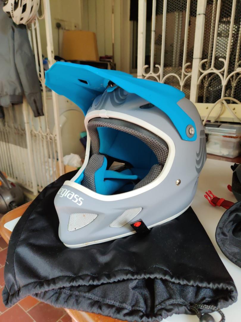BlueGrass MTB full face helmet Sports Equipment Bicycles Parts