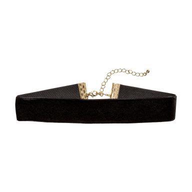 BN H M Velvet Choker Necklace Black Women s Fashion Jewelry