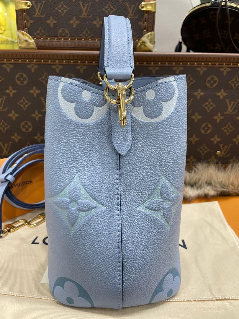 Replica Louis Vuitton NeoNoe BB Bag Iridescent Empreinte Leather M46173