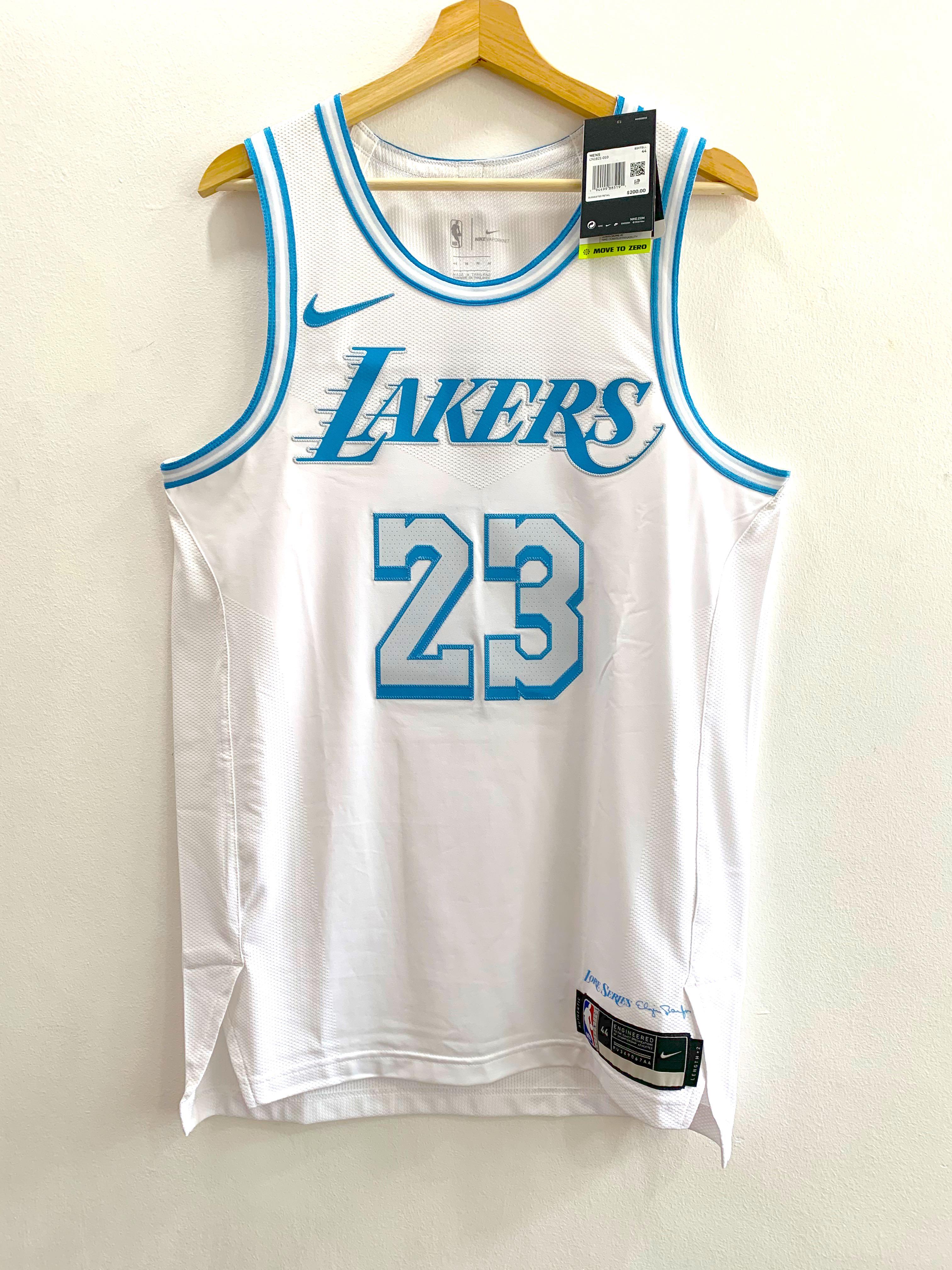 Nike Lebron James Lakers Lore Series 2021 Sz XXL Swingman Jersey