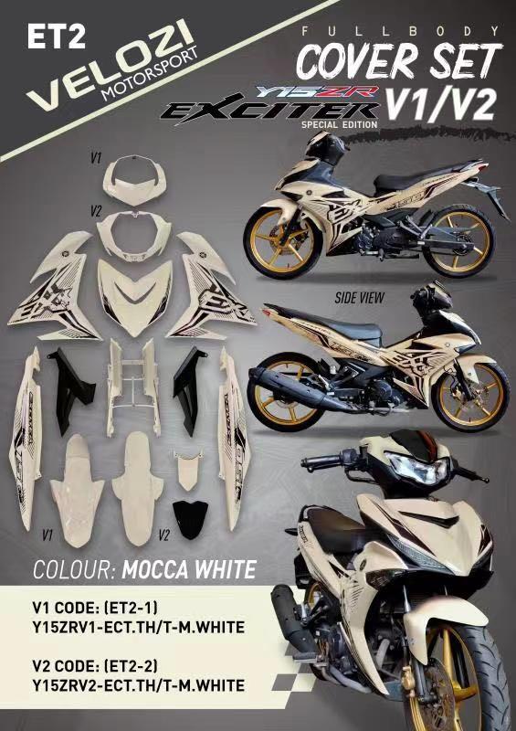Body Cover Set Yamaha Sniper 150 Y15zr Mxking Motorcycles Motorcycle Accessories On Carousell