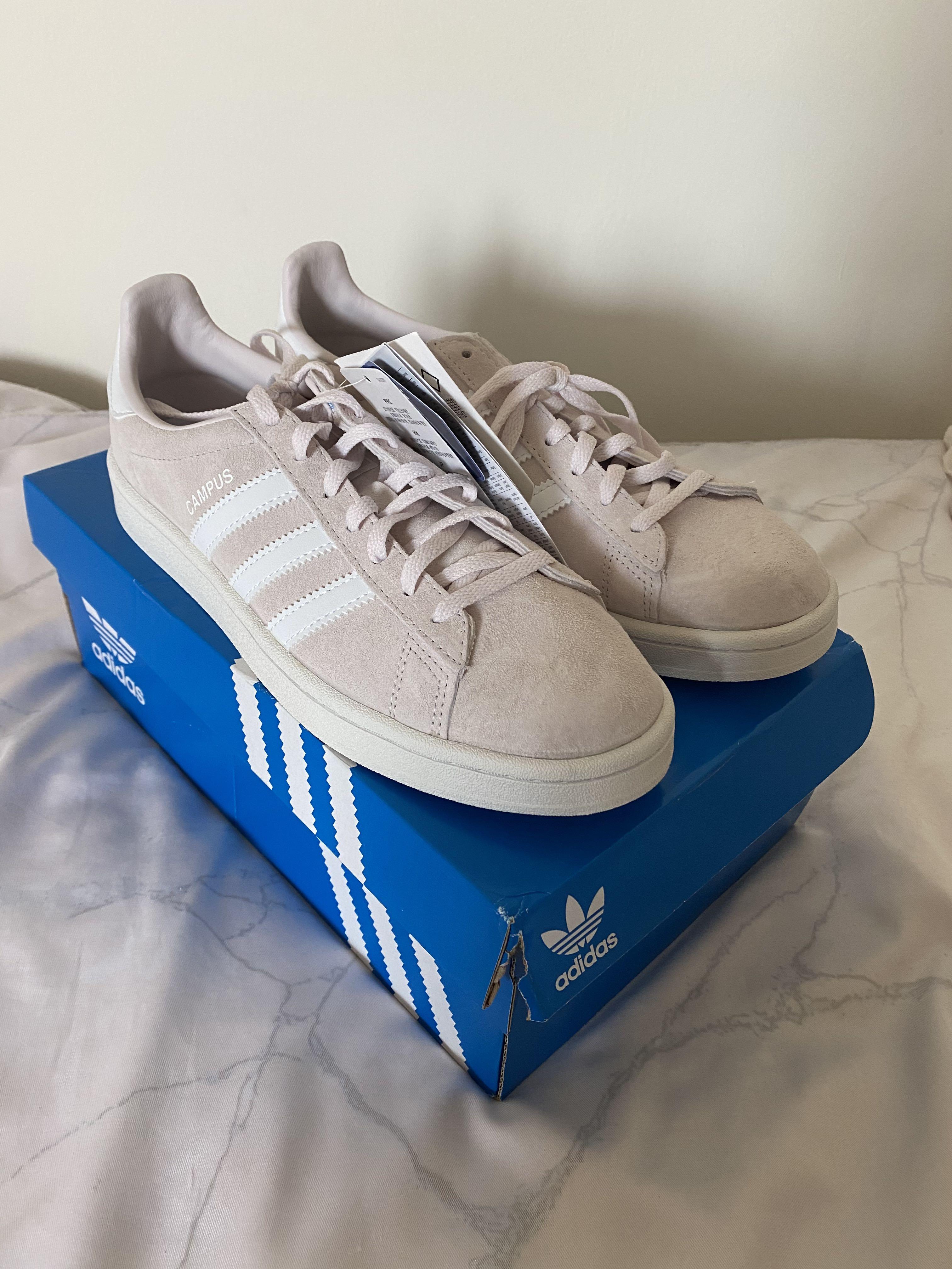 BRAND NEW Adidas Campus Women Shoes in Pink White