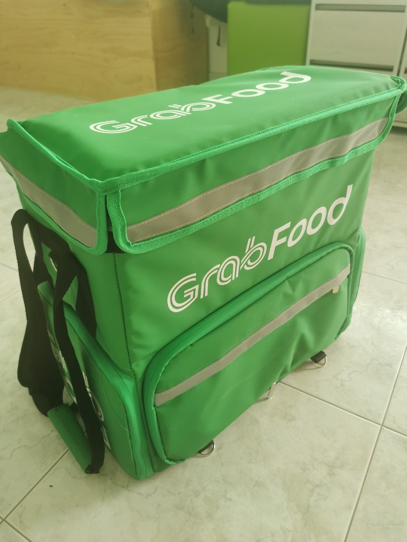 BRAND NEW GRABFOOD BACKPACK WITH HALAL BAG AND 2 SHIRT Everything