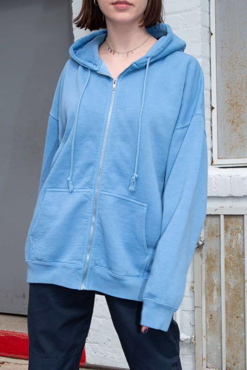 Brandy melville outlet blue windbreaker
