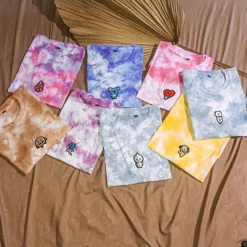 Hoodie tie dye bt21 clearance