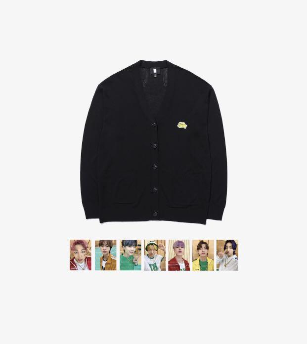 BTS BUTTER Cardigan & Photocard, Hobbies & Toys, Memorabilia & Collectibles, K-Wave on Carousell