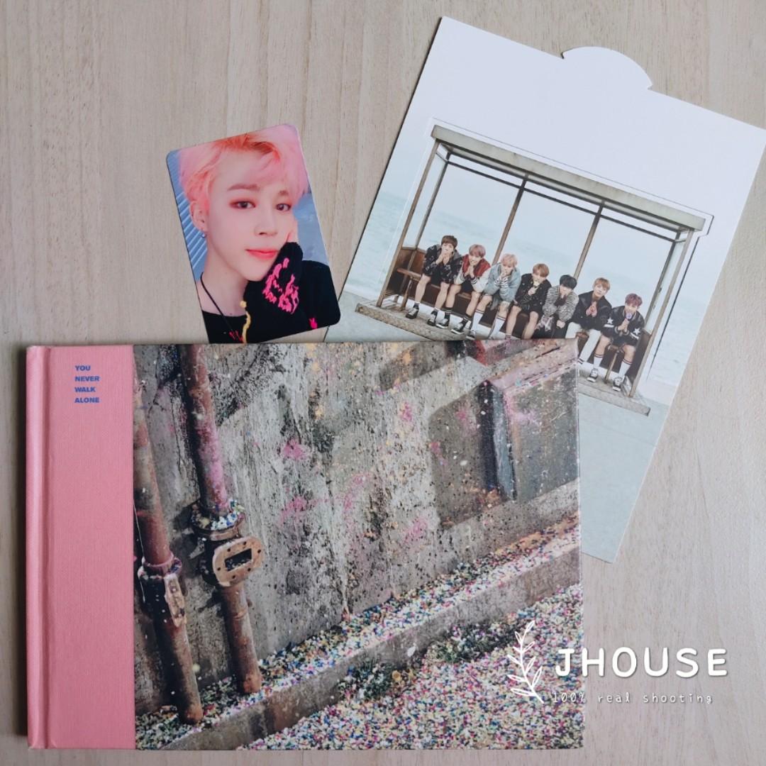 Bts You Never Walk Alone Ynwa Right Version Pink With Jimin Photocard K Wave On Carousell