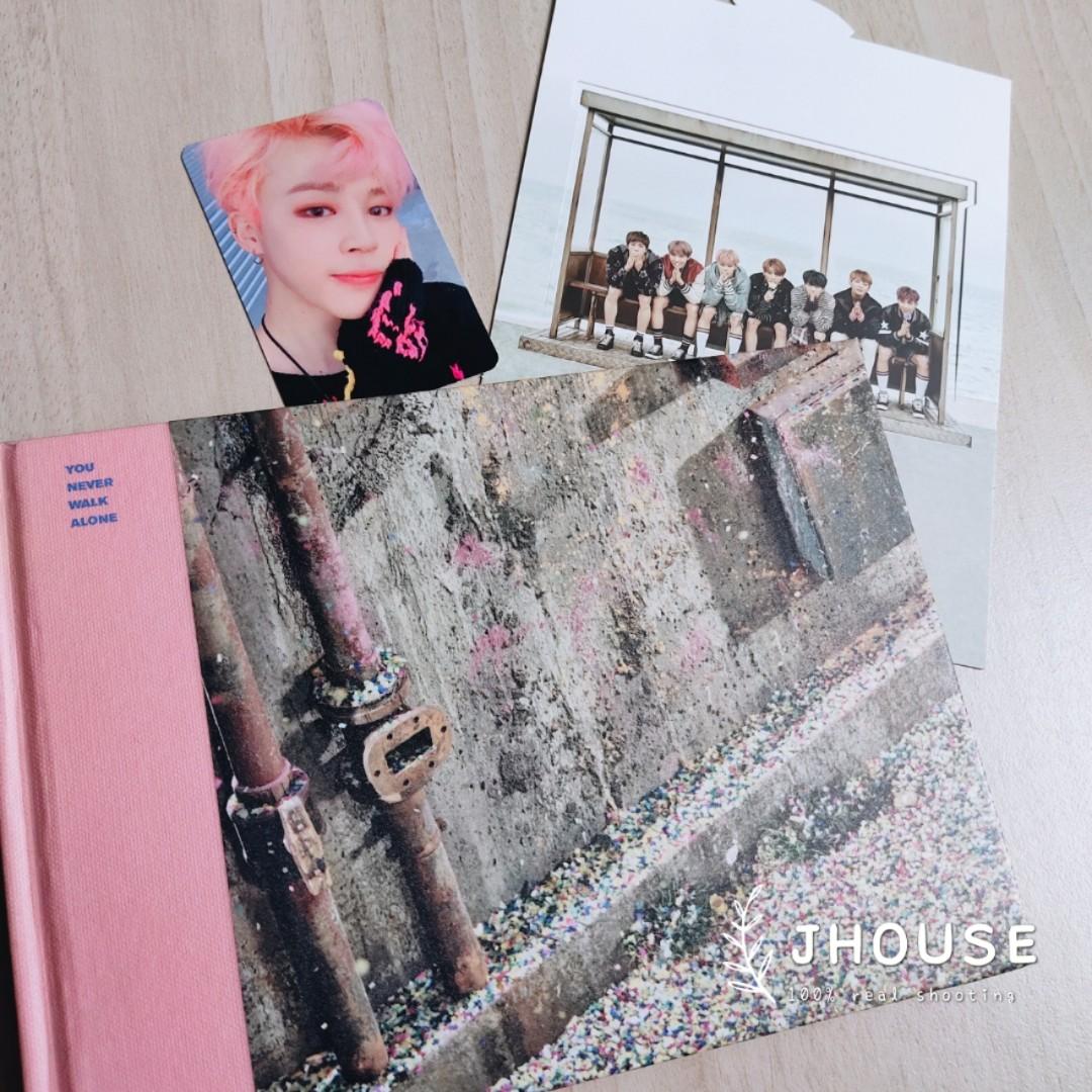 Bts You Never Walk Alone Ynwa Right Version Pink With Jimin Photocard K Wave On Carousell Bts You Never Walk Alone Ynwa Right Version Pink With Jimin Photocard K Wave On Carousell