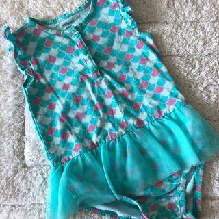 Carters Baby Girl Mermaid Romper 24mths!