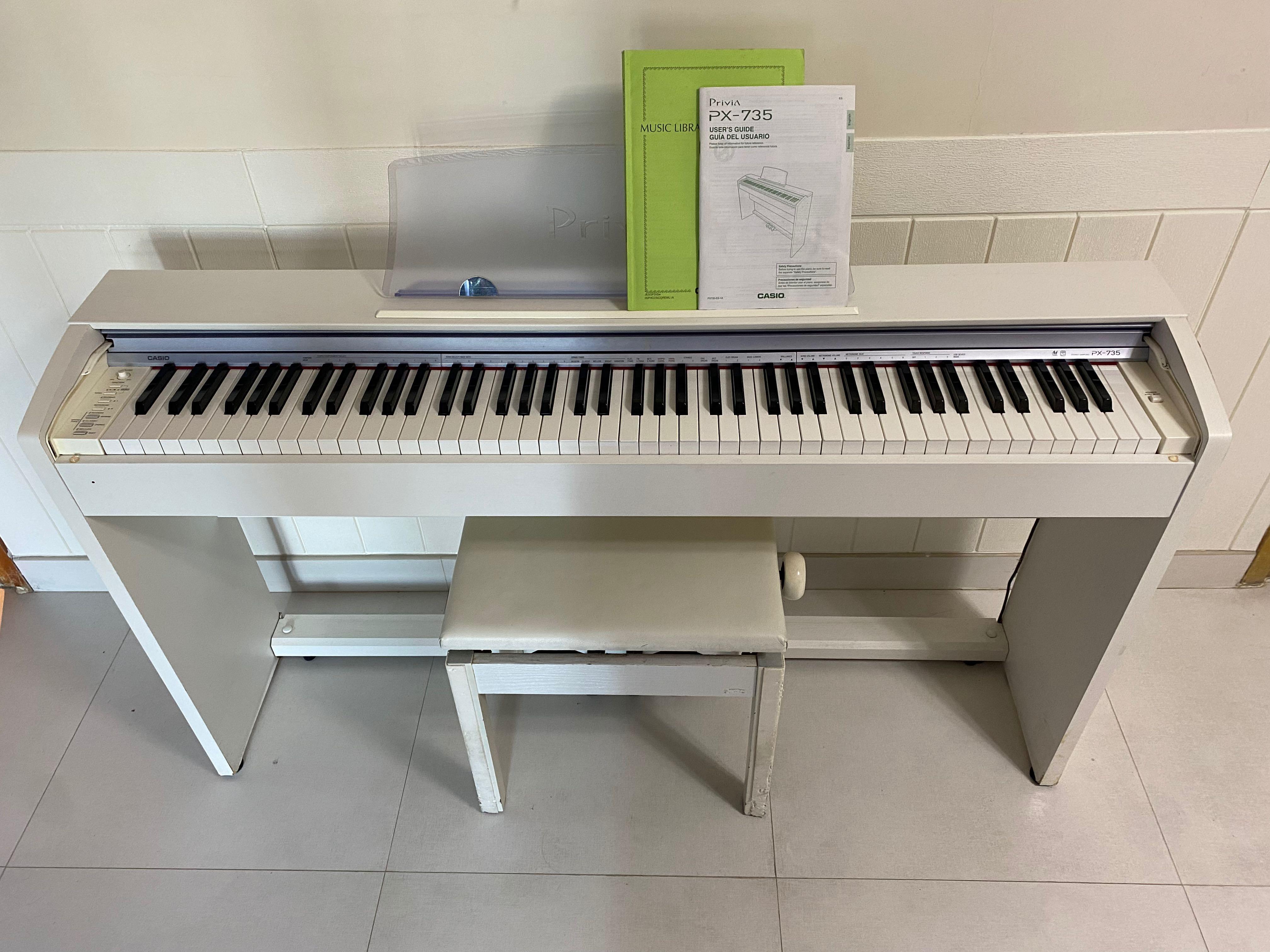Casio PX-735 電子琴, 音樂樂器\u0026 配件, 音樂樂器- Carousell