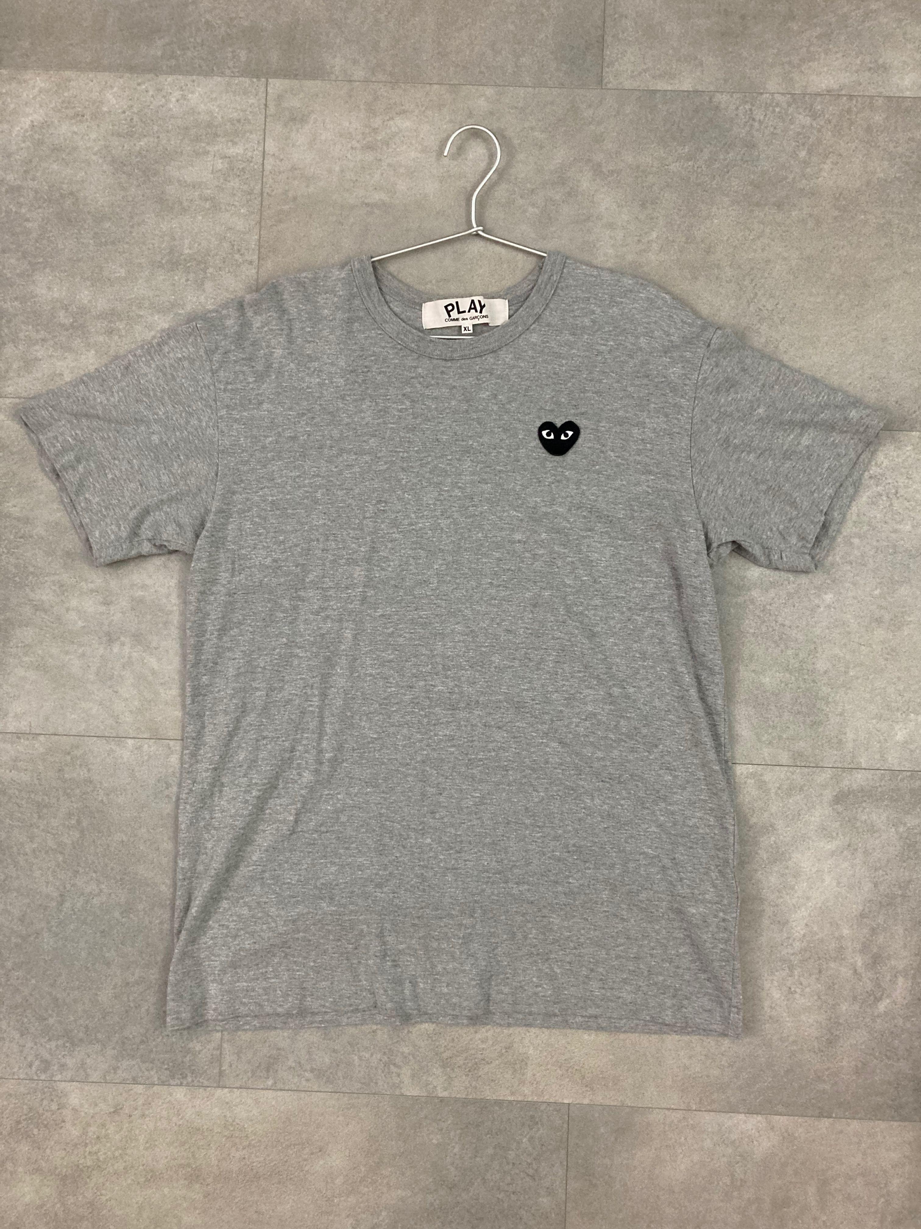 Cdg grey on sale tee