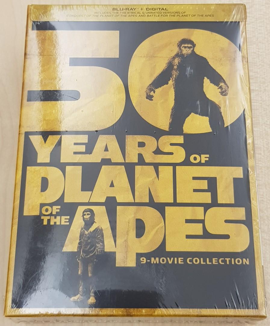 50 Years Of Planet The Apes 9 Movie Collection ブルーレイ 想像を超えての