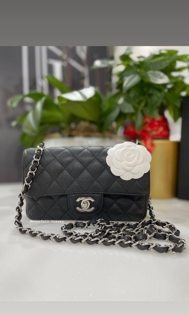 Classic Chanel Mini Flap in Black - BagButler