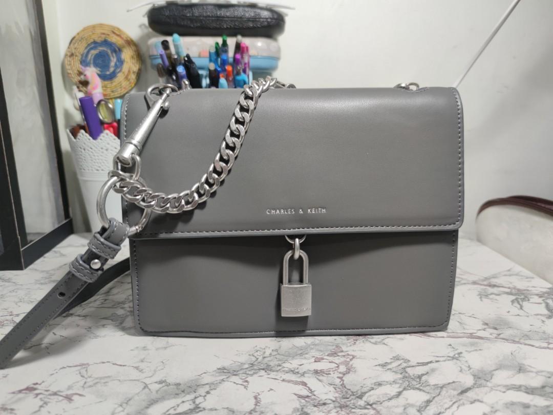 Charles and sales keith grey bag