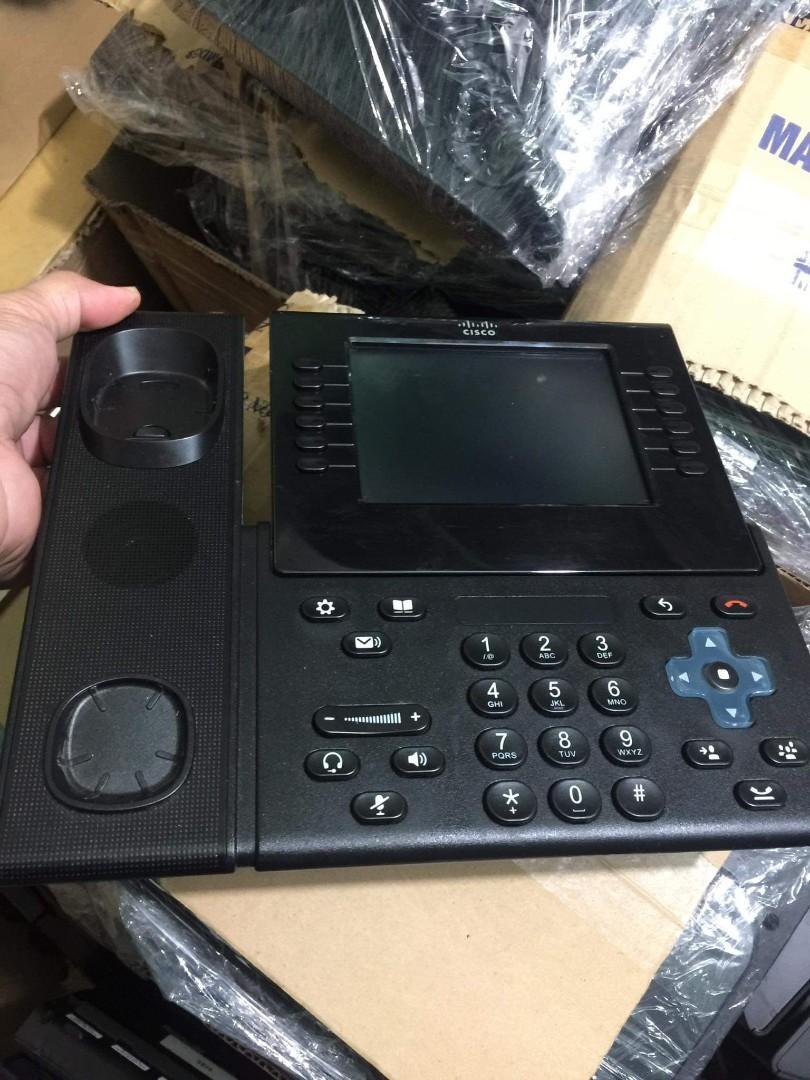 Cisco IP phone (Category: Networking) located in Makati City. Submitted by microware.cs (Listing ID 1089365126, Image 1). Description: selling Cisco IP Phone CP9971 - 1 Unit left P 3,000.00 each For bulk order please text to 09565111886. price still negotiable.