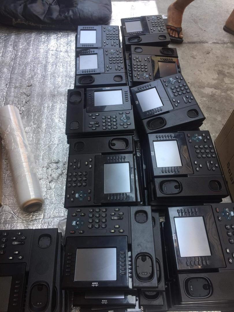 Cisco IP phone (Category: Networking) located in Makati City. Submitted by microware.cs (Listing ID 1089365126, Image 3). Description: selling Cisco IP Phone CP9971 - 1 Unit left P 3,000.00 each For bulk order please text to 09565111886. price still negotiable.