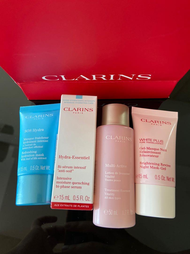 Clarins Hydra Essentiel Serum Multi Active Treatment Essence Brightening Gel Mask Sos Hydra Mask Beauty Personal Care Face Face Care On Carousell Clarins Hydra Essentiel Serum Multi Active Treatment Essence Brightening Gel Mask Sos Hydra Mask Beauty Personal Care Face Face Care On Carousell