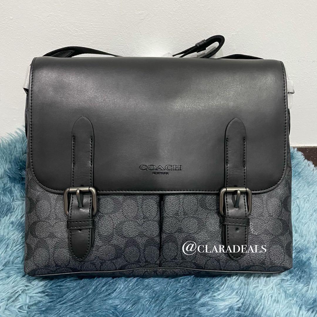 Coach metropolitan top courier bag
