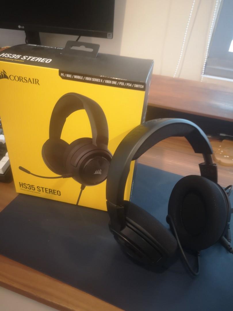 Corsair Hs35 Gaming Headset Audio Headphones Headsets On Carousell Corsair Hs35 Gaming Headset Audio Headphones Headsets On Carousell