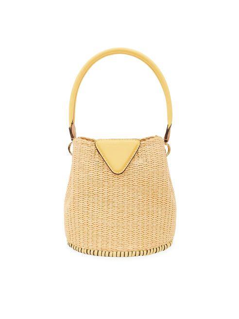 Danse Lente XS Josh Raffia in Yellow Women s Fashion Bags
