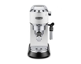 De'Longhi Dedica Espresso Machine E685.W White, TV \u0026 Home Appliances,  Kitchen Appliances, Coffee Machines \u0026 Makers on Carousell