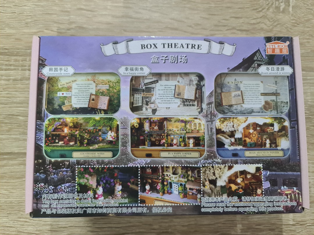 Diy Box Theatre Dollhouse Countryside Notes Hobbies Toys Toys Games On Carousell