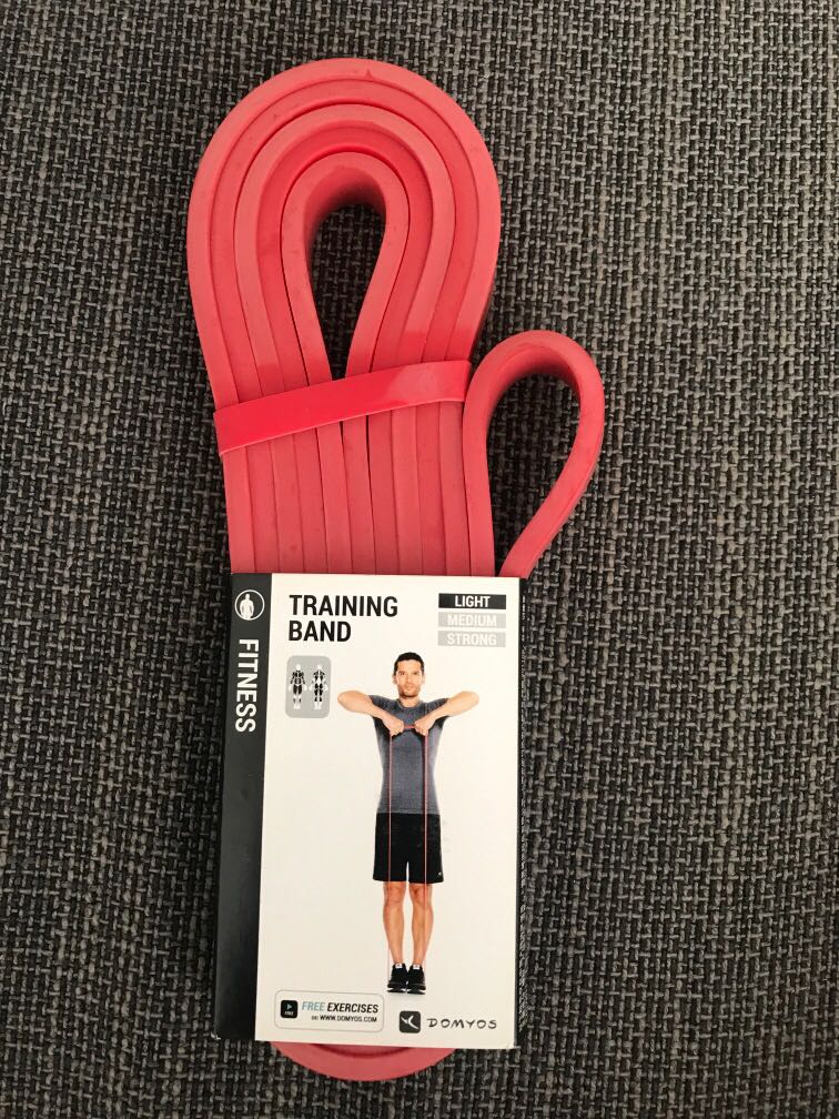 DOMYOS resistance band for cross training fitness with free