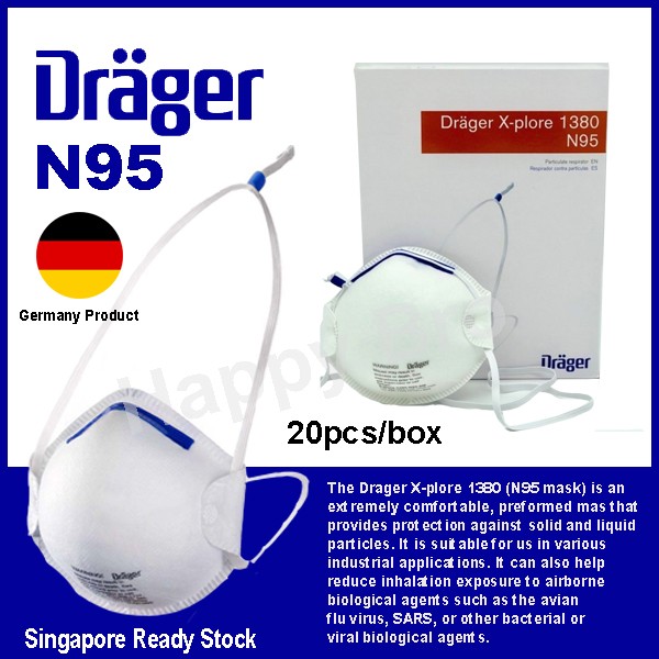 Drager N95 Xplore1380 mask ( expire 11/2024), Everything Else on Carousell