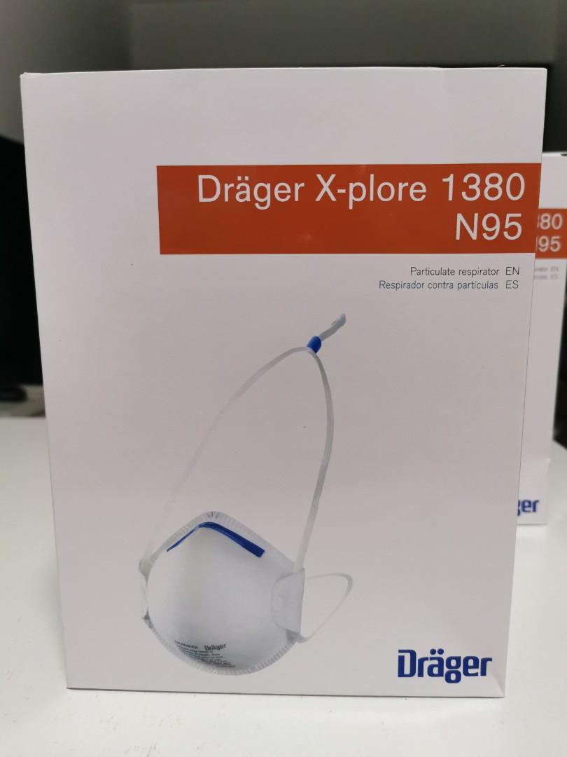 Drager N95 Xplore1380 mask ( expire 11/2024), Everything Else on Carousell