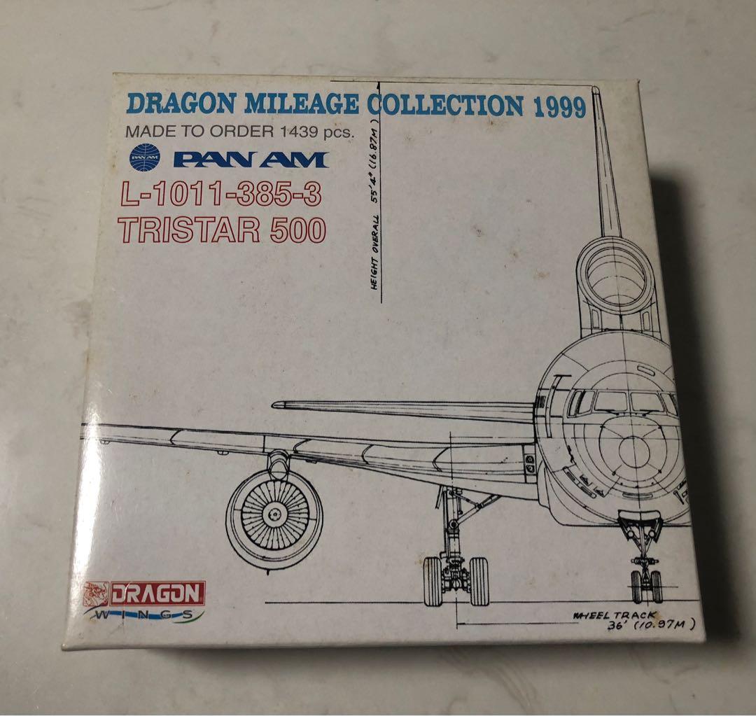 Dragon Wings 1/400 L-1011-385-3 TRISTAR 500 PAN AM N501PA DRAGON