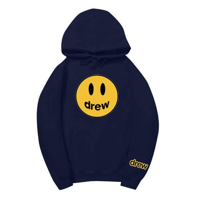 drew house 20fw mascot hoodie navy size s, 男裝, 上身及套裝, 衛衣 