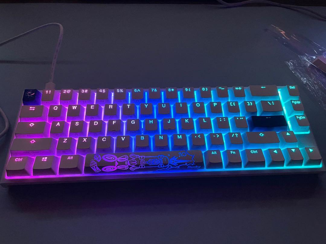 Ducky One 2 Sf Rgb Pure White 65 Mechanical Keyboard Computers Tech Parts Accessories Computer Keyboard On Carousell