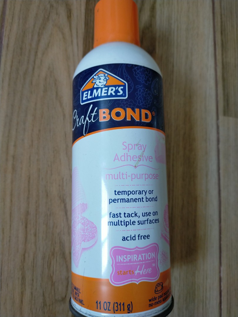 Elmer's Spray Adhesive, Hobbies & Toys, Stationery & Craft, Craft Supplies  & Tools on Carousell