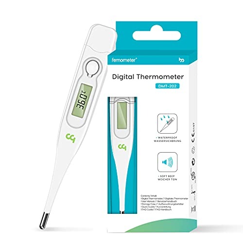 Femometer Digital Oral Thermometer, Body Temperature Thermometers