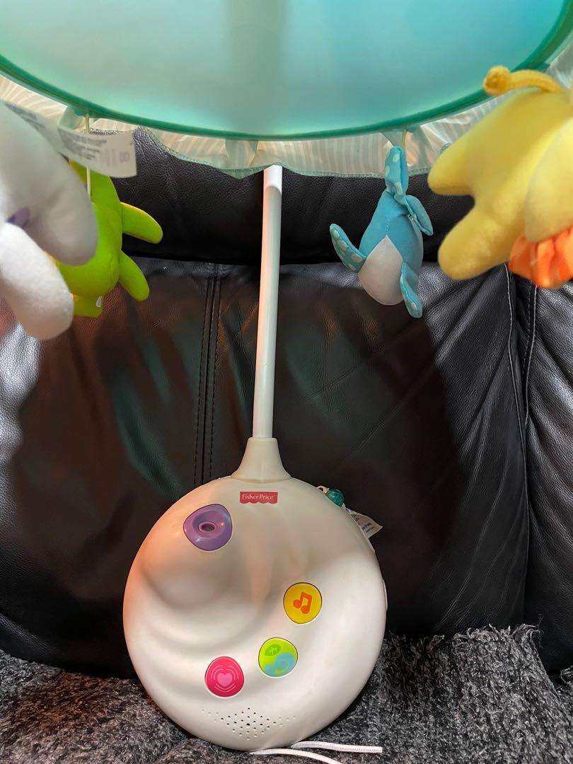 FisherPrice Precious 2in1 cot Projection Mobile, Babies