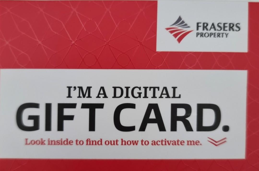 Fraser Digital Gift Card, Tickets & Vouchers, Vouchers on Carousell
