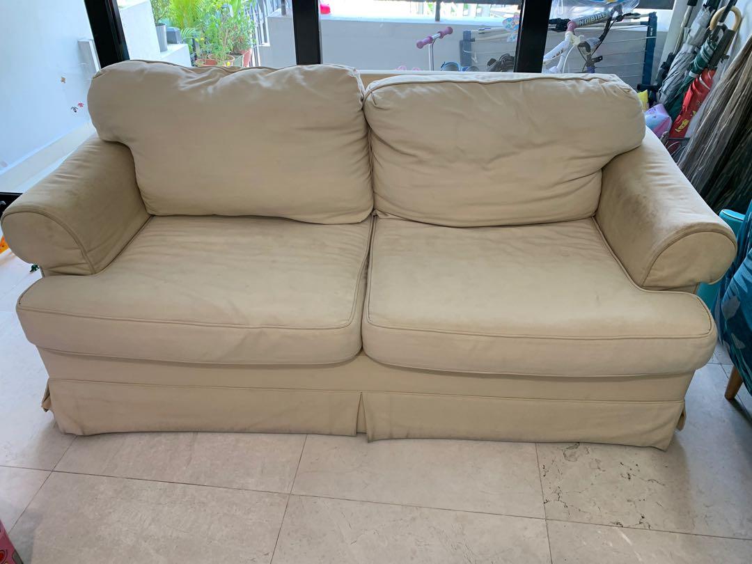 Free sofa to give away, Furniture & Home Living, Furniture, Sofas on