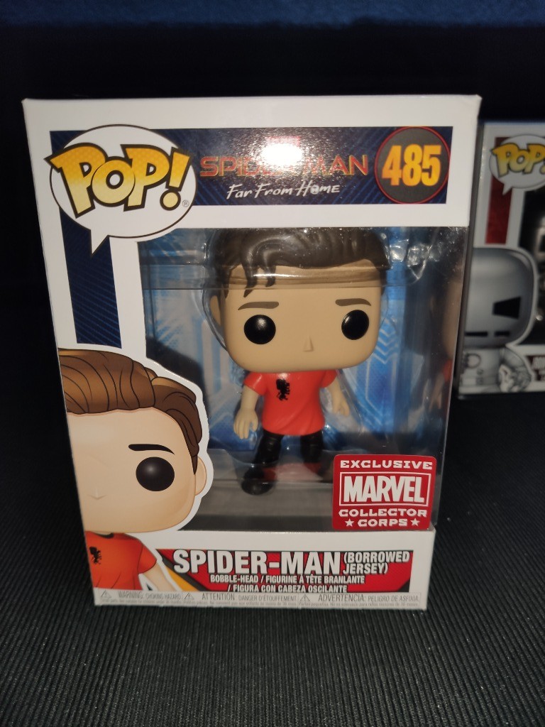 Spiderman borrowed jersey funko pop online