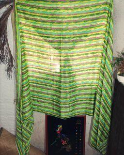 GREEN TEA 🍃 VINTAGE Wall Tapestry/Drapery/Curtain/Throw Blanket/Zoom Background/Shawl/Scarf

LARGE Cloth/Fabric/Textile