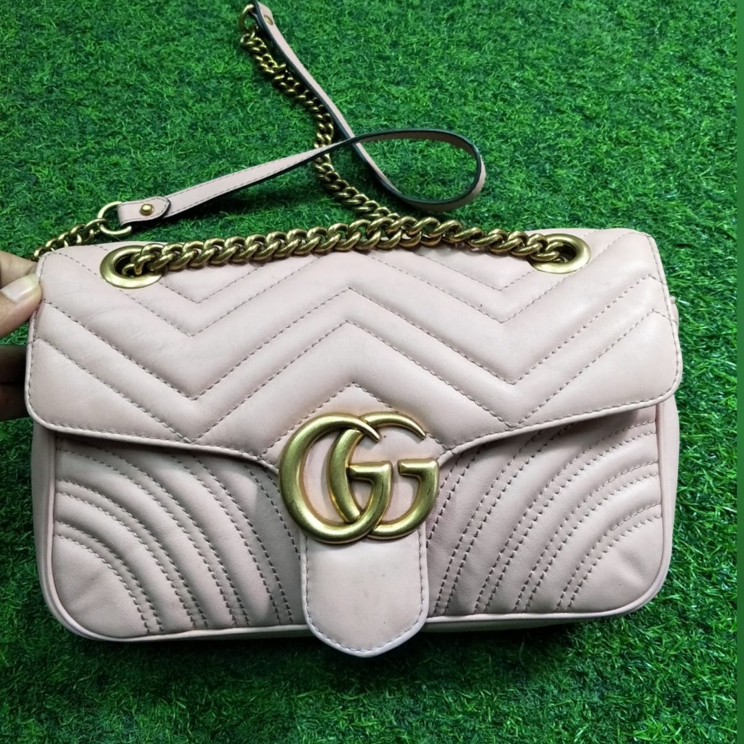 Gucci marmont sales light pink