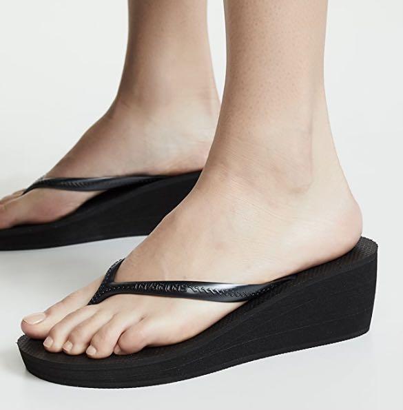 Black wedge havaianas new arrivals