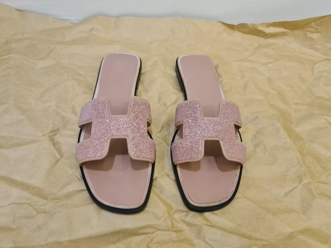 Hermes sandals sparkle online