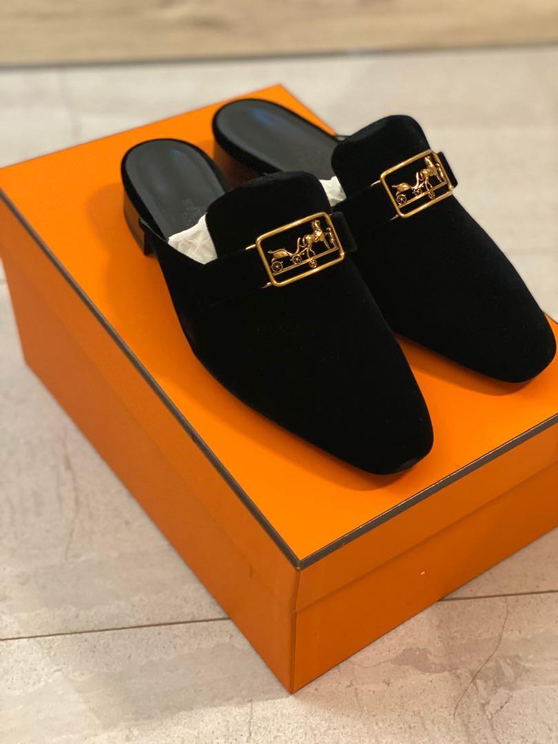 Hermes Vincennes mules slippers size 36-37愛馬仕拖鞋，鞋，手袋