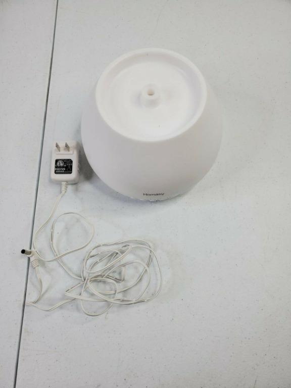 Homasy White Essential Oil Diffuser 500ml HM235B Aroma Diffuser