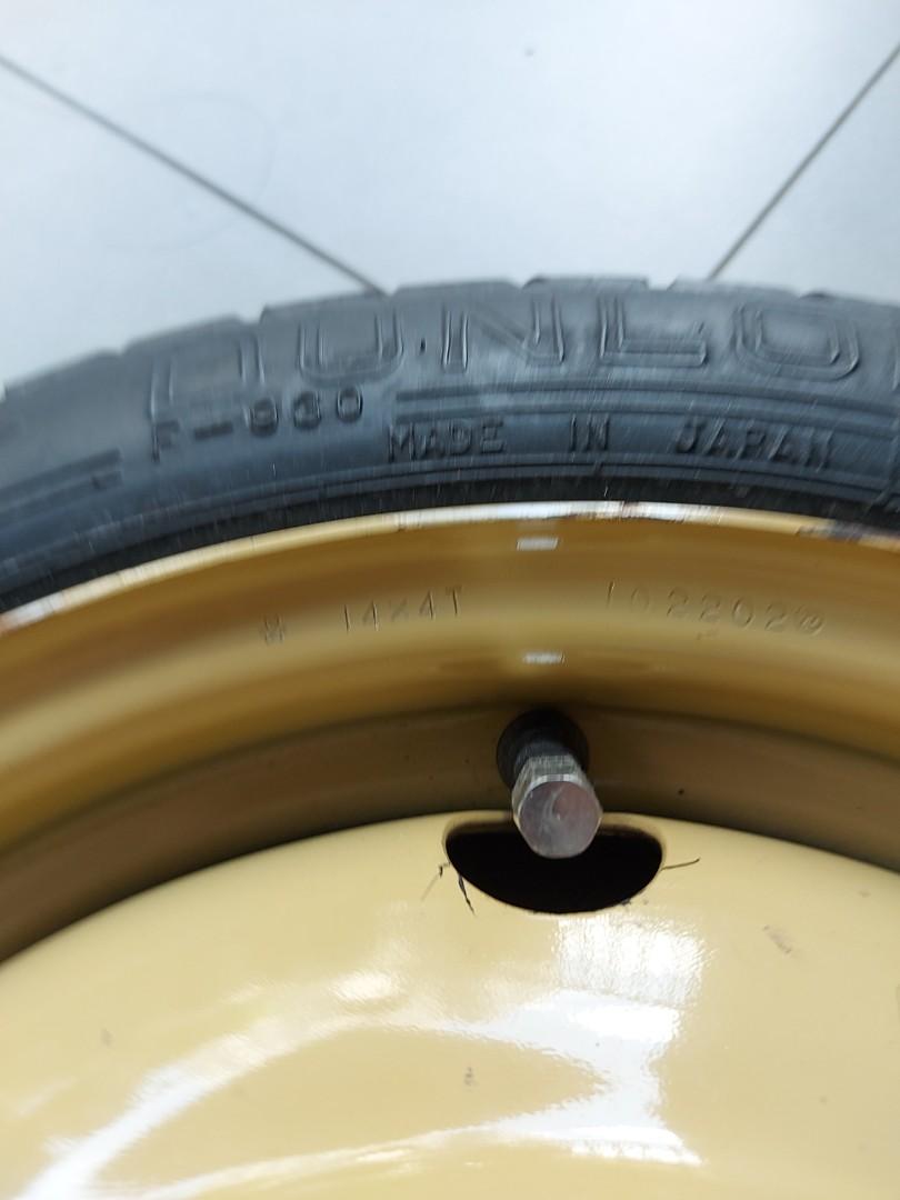 Honda Fit Jazz spare Tyre, Car Accessories, Tyres & Rims on Carousell