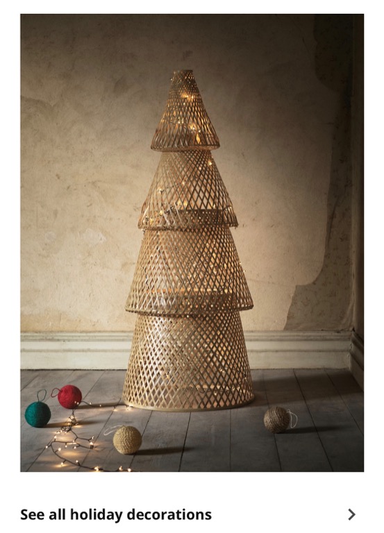 IKEA Christmas Tree Vinter 2020 series Furniture Home Living