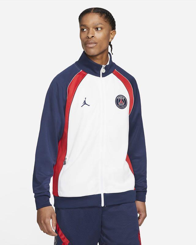 JORDAN X PARIS SAINT-GERMAIN JACKET 2021/22 巴黎聖日耳門出場外套M ...