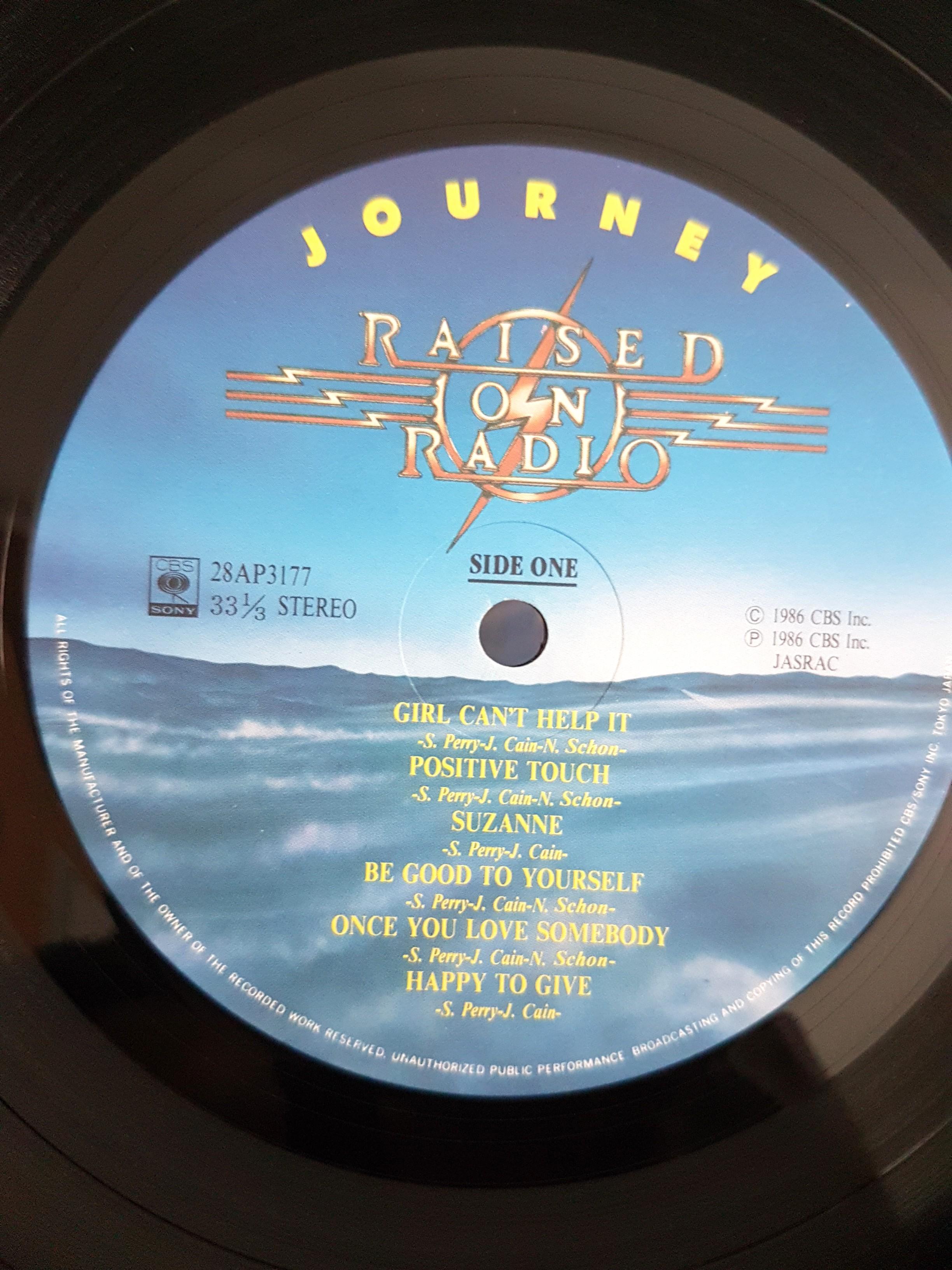 Journey Raised on Radio vinyl lp record, Hobbies & Toys, Music & Media,  Vinyls on Carousell