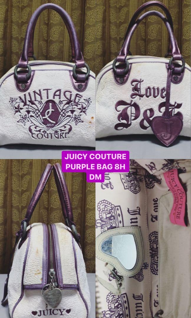 JUICY COUTURE VINTAGE BAG AND WALLET BUNDLE, Luxury, Bags & Wallets on  Carousell